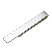 Mens Tie Clip Bar Metallic Finish - Firm Hold Sleek Design and Perfect For Skinny Ties