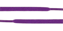 Oval Athletic Shoelaces 1/4" Thick Solid Colors for All Shoes Several Lengths
