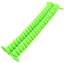 Curly Twister Elastic No-Tie Shoelaces - Solid Colors/One Size Fits Most